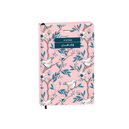 Hardcover Bookpaper Journal - Lovebird 3.0 (with Elastic Band & Bookmark)