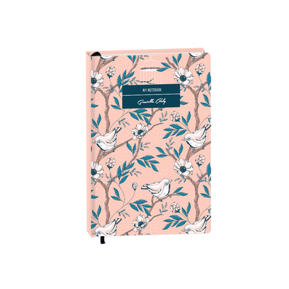 Hardcover Bookpaper Journal - Lovebird 3.0 (with Elastic Band & Bookmark)