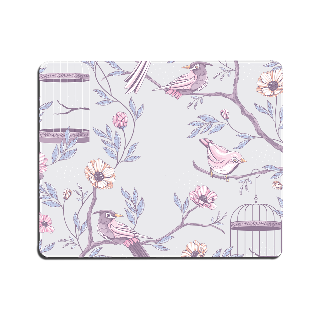 Metal Aluminum Mousepad - Lovebird 4.0