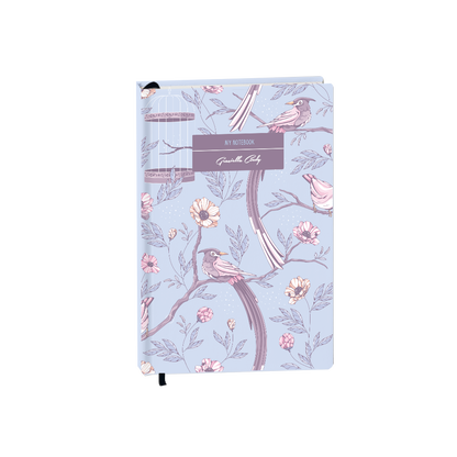 Hardcover Bookpaper Journal - Lovebird 4.0 (with Elastic Band & Bookmark)