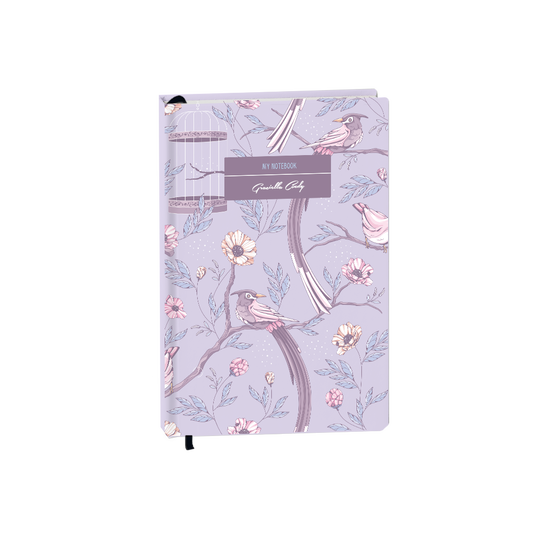 Hardcover Bookpaper Journal - Lovebird 4.0 (with Elastic Band & Bookmark)
