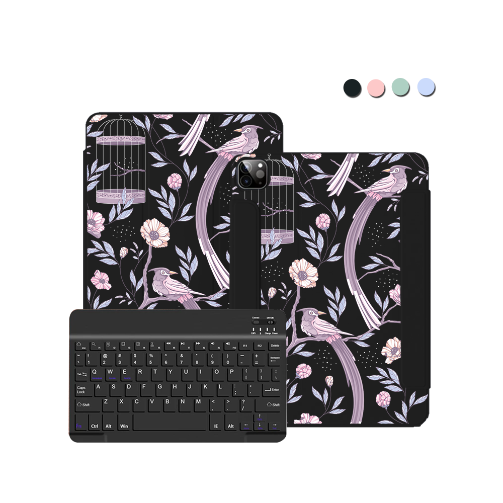 iPad Wireless Keyboard Flipcover - Lovebird 4.0