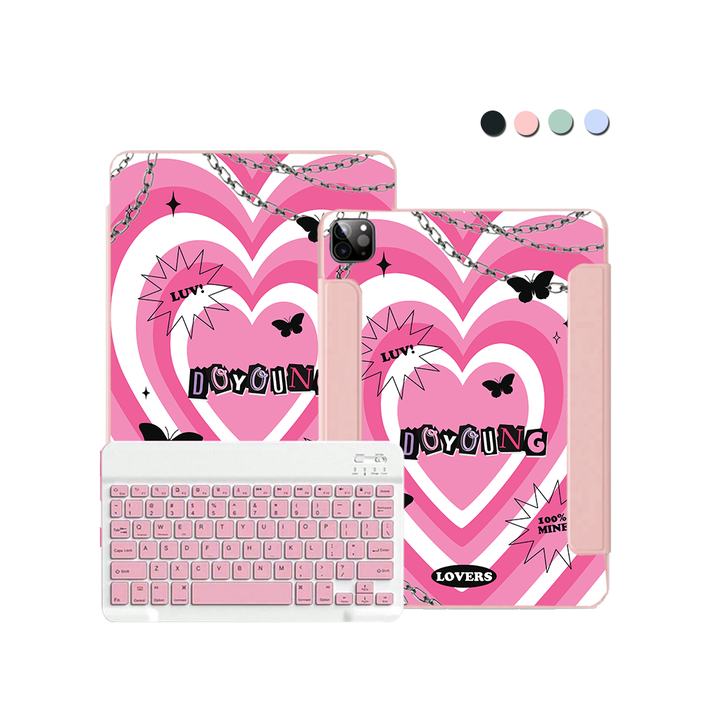 iPad / Android Tab Wireless Keyboard Flipcover - Lovers 1.0