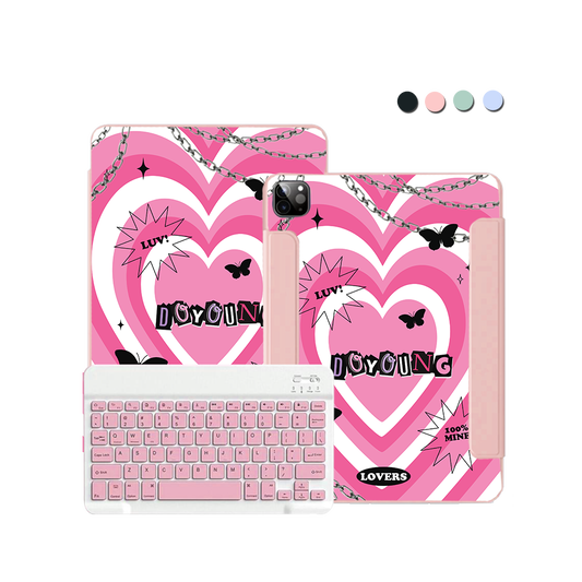 iPad Wireless Keyboard Flipcover - Lovers 1.0