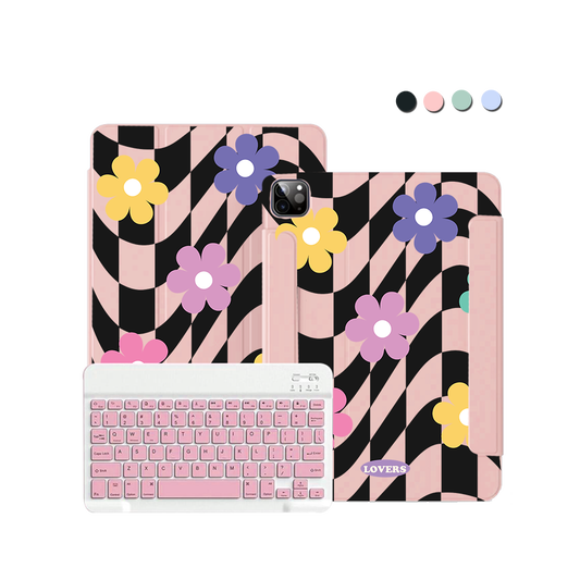 iPad Wireless Keyboard Flipcover - Lovers 3.0