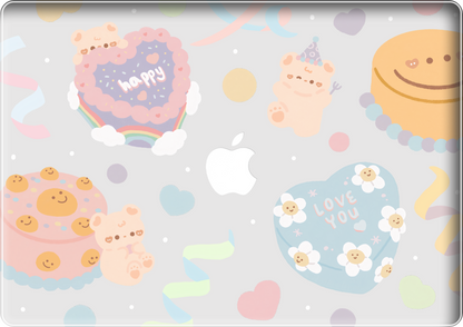 MacBook Snap Case - Cake Party