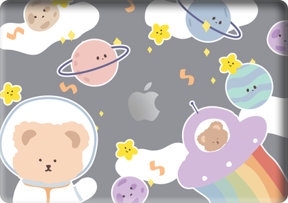 Macbook Snap Case - Astro Bear