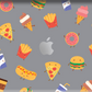 Macbook Snap Case - Fastfood