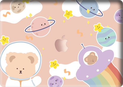Macbook Snap Case - Astro Bear