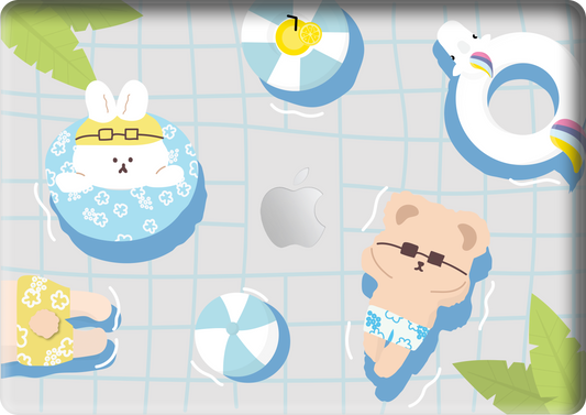 Macbook Snap Case - Pool Party 1.0