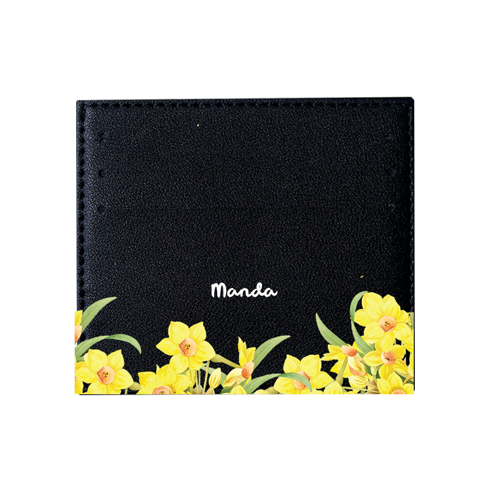 6 Slots Card Holder - March Daffodils