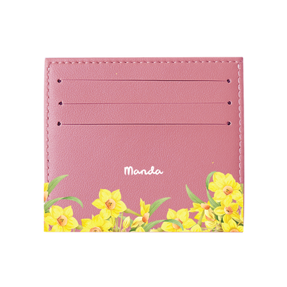6 Slots Card Holder - March Daffodils