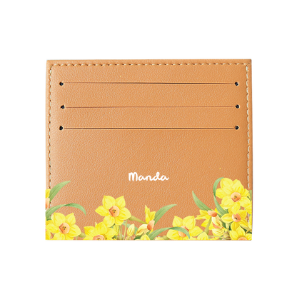 6 Slots Card Holder - March Daffodils