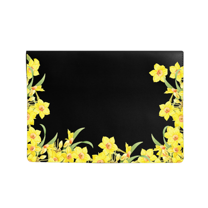 Vegan Leather Sleeve - March Daffodil