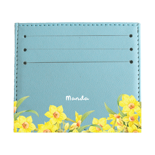 6 Slots Card Holder - March Daffodils
