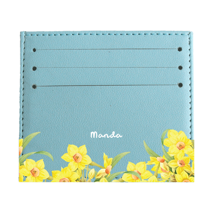 6 Slots Card Holder - March Daffodils