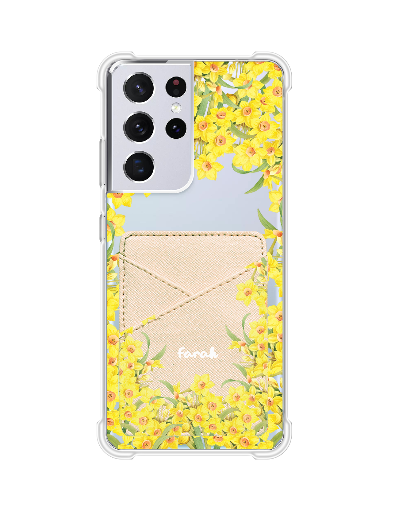 Android Phone Wallet Case - March Daffodils