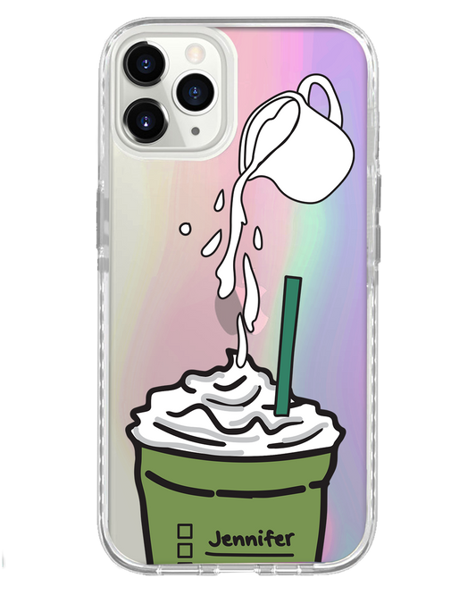 iPhone Rearguard Holo - Matcha Frappe