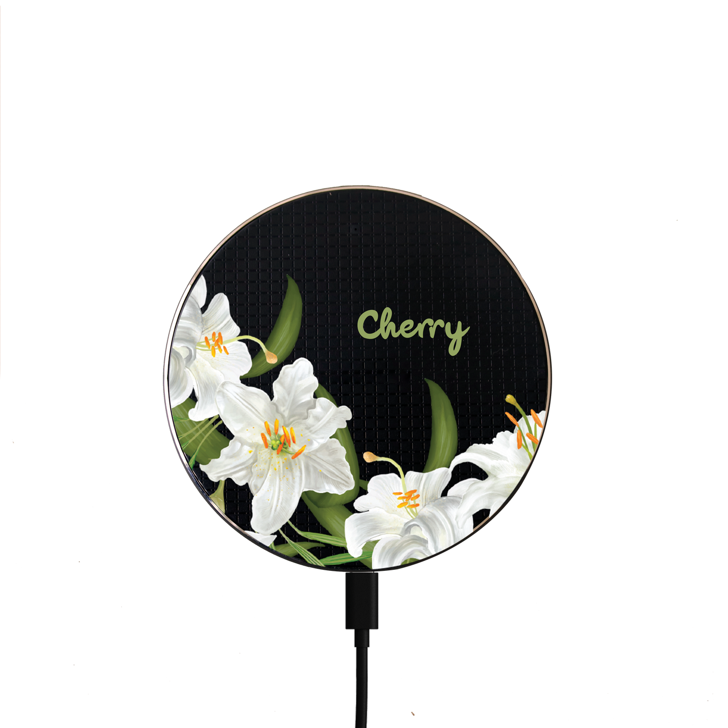 Universal Wireless Charger - May Lily of The Valley