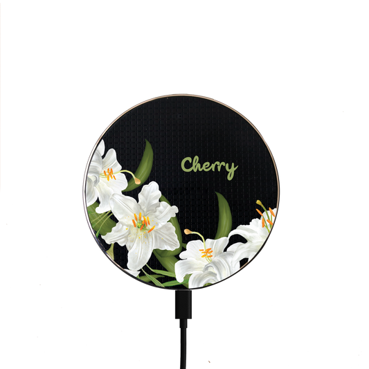 Universal Wireless Charger - May Lily of The Valley