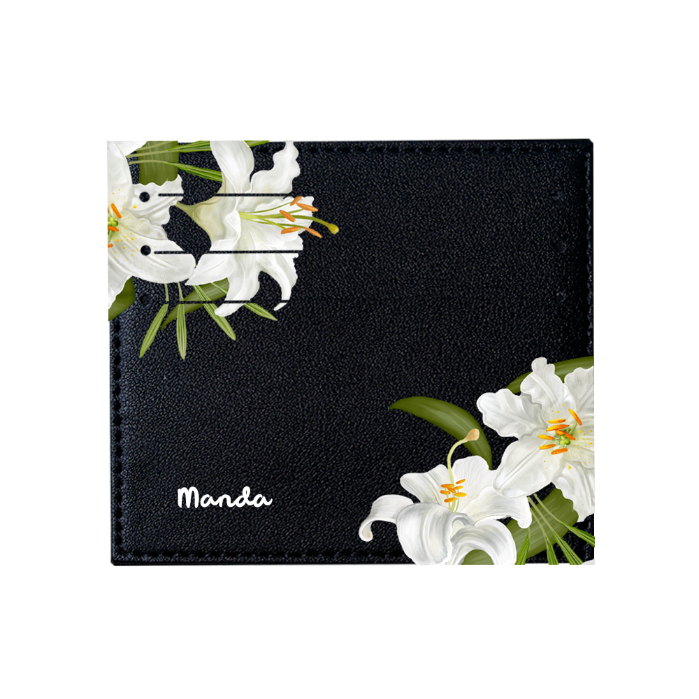 6 Slots Card Holder - May Lily of The Valley