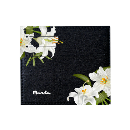 6 Slots Card Holder - May Lily of The Valley