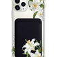 iPhone Magnetic Wallet Case - May Lily of the Valley