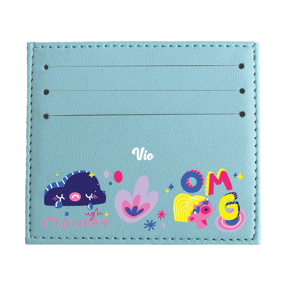 6 Slots Card Holder - Monday, My Day