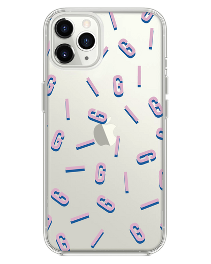 iPhone Rearguard Hybrid - CUSTOM Monogram 1.0 Cotton Candy