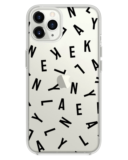 iPhone Rearguard Hybrid - CUSTOM Monogram 1.0 Noir