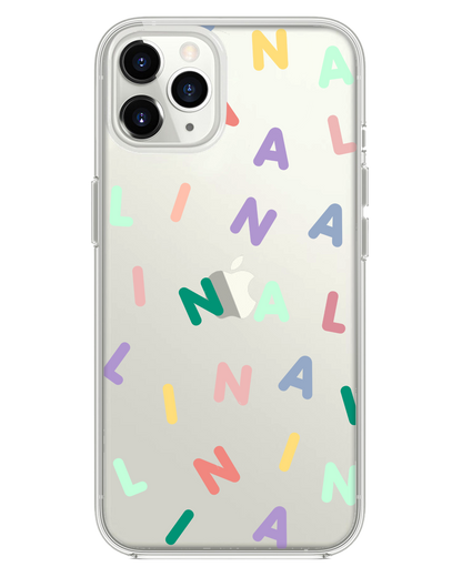 iPhone Rearguard Hybrid - CUSTOM Monogram 2.0 Rainbow