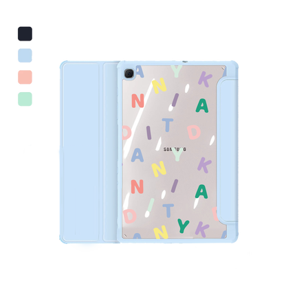 Android Tab Flipcover - CUSTOM MONOGRAM 2.0 Rainbow