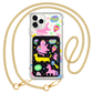 iPhone Magnetic Wallet Case - Monster Say Good Mood