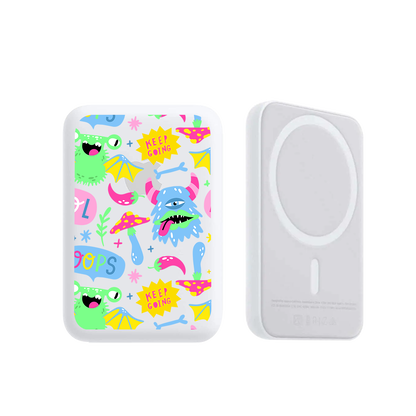 Magnetic Wireless Powerbank - Monster Say Keep Going