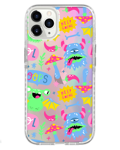 iPhone Rearguard Holo - Monster Say Keep Going