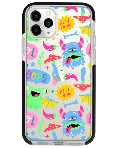 iPhone Rearguard Bumper -  Monster Say Keep Going