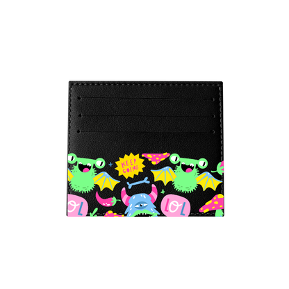 6 Slots Card Holder - Monster Say Keep Going