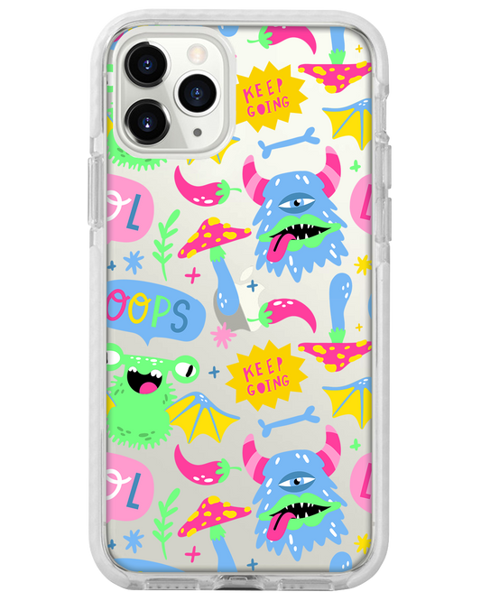 iPhone Rearguard Bumper -  Monster Say Keep Going