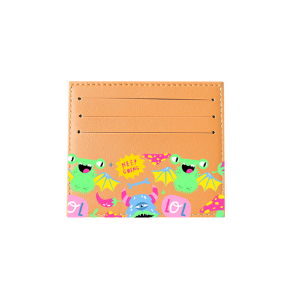 6 Slots Card Holder - Monster Say Keep Going