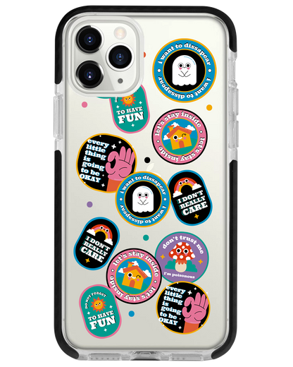 iPhone Rearguard Bumper -  Monster Sticker Pack