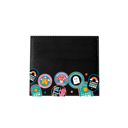 6 Slots Card Holder - Monster Sticker Pack