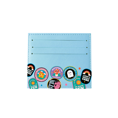 6 Slots Card Holder - Monster Sticker Pack