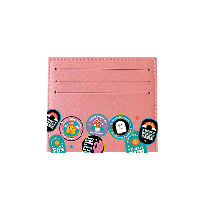 6 Slots Card Holder - Monster Sticker Pack
