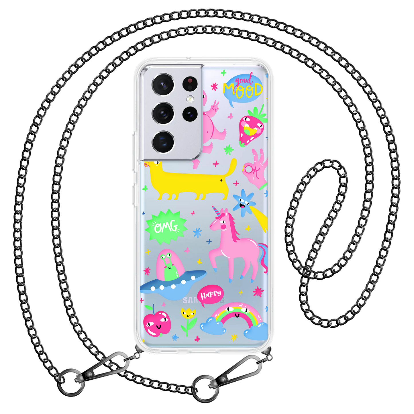 Android Rearguard Hybrid Case - Monster Say Good Mood