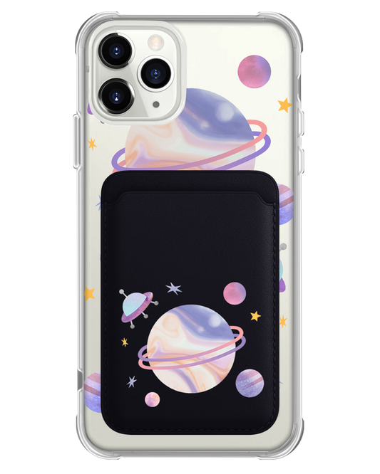 iPhone Magnetic Wallet Case - My Universe