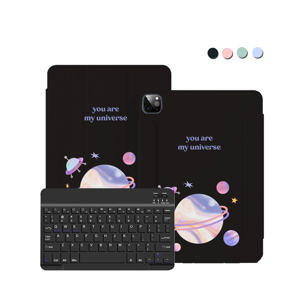 iPad / Android Tab Wireless Keyboard Flipcover - My Universe