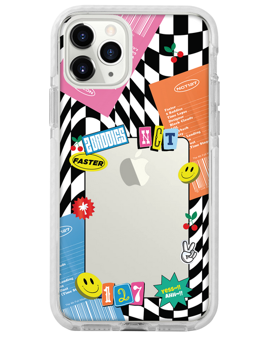 iPhone Rearguard Bumper -  NCT 127 Photocard Frame