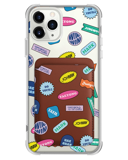 iPhone Magnetic Wallet Case - NCT 127 Squad