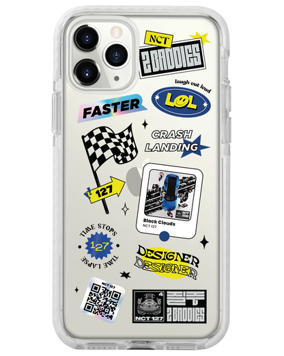 iPhone Rearguard Bumper -  NCT 127 Sticker Pack