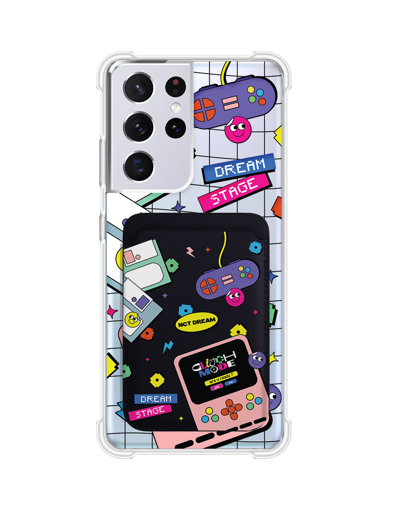 Android Magnetic Wallet Case - NCT Glitch Mode